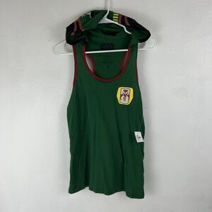 Her Universe Star Wars Boba Fett Green Hooded Tank Top Womens Size XL NWT